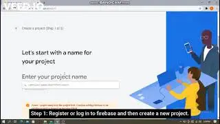 Part 3: Setup firebase and replace json file