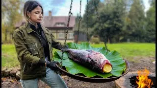 Clay-Baked Sea Bass &mdash; Old French Method , New Mango Twist