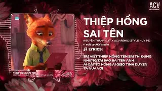 Thiệp Hồng Sai Tên Remix (Ver Chuẩn Tiktok) Nguyễn Thành Đạt - Ai Cắt Tơ Hồng Ai Gieo Tình Duyên...