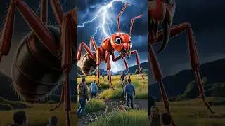 Giant Ant Terrorizes City! #giantant #alien