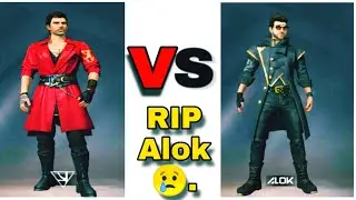 Rip Alok 😢/ Alok vs K character comparison.Which Character is best.?????.