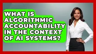 What Is Algorithmic Accountability in the Context of AI Systems? | AI and Technology Law News
