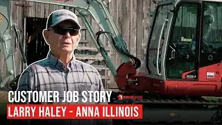 Luby Equipment Customer Testimonial | Larry Haley on His Takeuchi TB250 Excavator