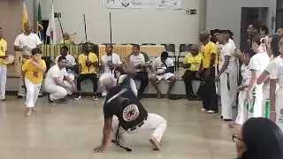 batizado do  grupo de capoeira  Iuna com mestre Saci