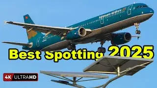 Best Airplane Spotting 2025 | Vietnam Airlines & More | 4K