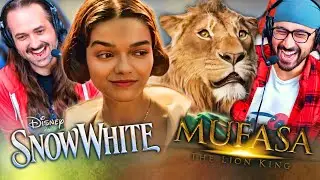 Disney's Snow White & Mufasa: The Lion King TRAILER REACTIONS!! (D23)