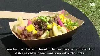 Idrija celebrates its famous local dish