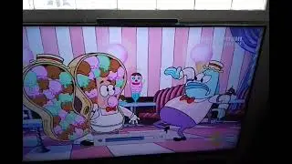 Patrick costume vacuum cleaner sucks ice cream I think you better go home and clean up