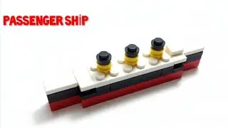 LEGO micro  iconic passenger ship build&ndash;VER SİMPLE! #legoship 