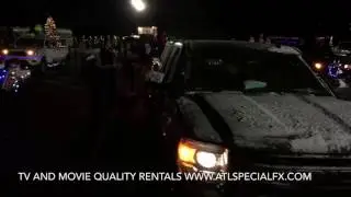 ATL SPECIAL FX&reg; Artificial Snow Fall Created For Christmas Parade Float