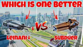WR🔥 Leinani[Nerf] VS Subduer Weapon Comparison ||WAR ROBOTS||