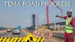 The $100M Accra-Tema Road Construction Projects  Update  | The Tema Manet -Lashibi By Pass Tunnel