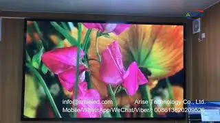 Full color Advertising indoor LED Display Screen Front Service LED Screen Aluminum Cabinet for indoo