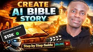 How I Make Faceless AI BIBLE Stroies and Got Monetized! ($300/Day!)
