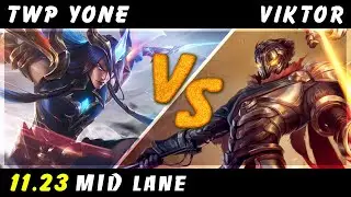 TheWanderingPro - Yone vs Viktor MID Patch 11.23 - Yone Gameplay