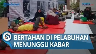 Hari ke-8 Pencarian Korban KMP Tunu, Belasan Keluarga Bertahan Menginap di Pelabuhan Menunggu Kabar