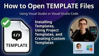 How to Use TEMPLATE Files: Visual Studio Project Template Guide