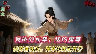 👑 仙尊前夫 VS 魔尊新欢，他俩为我争风吃醋还比割麦子？#小说 #小说推荐 #爽文 #玄幻 #情感 #完结文 #有声小说 #动漫