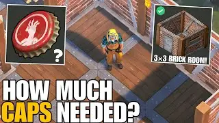 HOW MUCH CAPS YOU NEED TO GET 3&times;3 BRICK ROOM EASILY!? - Last Day on Earth: Survival