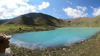 VR 360&deg; Koltor lake Kyrgyzstan/озеро Кольтор, Кыргызстан