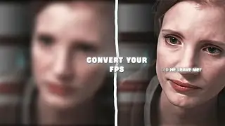 How to  convert 30 fps to 60 fps (+present) wink tutorial!