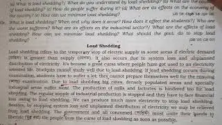 load shedding paragraph