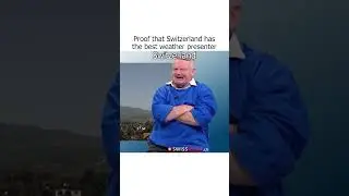 Swiss weather presenter🇨🇭