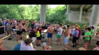 Böhmischer Traum - Woodstock der Blasmusik 2024 Unter der brücke Bühne