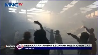 Mesin Oven Cat Meledak, Bengkel Mobil di Sunter Barat Terbakar - LIM 041/0