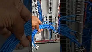 PLC wiring | Panel Wiring #viral #trending #youtubeshorts #shorts
