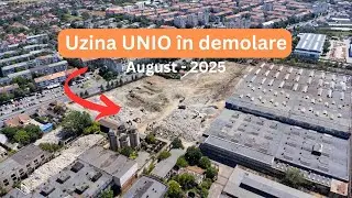 Demolare-surpriză &icirc;n oraș: UNIO Satu Mare la păm&acirc;nt! 4k Drone