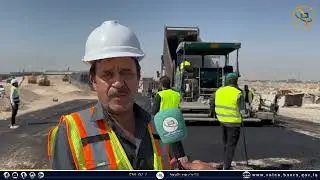 الشركة المنفذة لمشروع الطريق الدولي الرابط بين جسر خالد والمرور السريع..