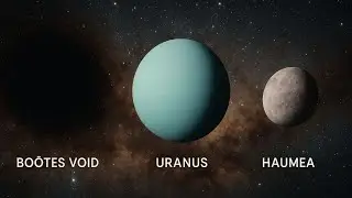 The Silence Beyond Stars: Bo&ouml;tes Void, Uranus, and Haumea in a Symphony of Cold Emptiness