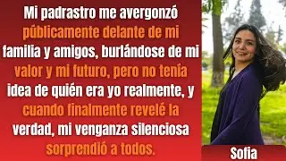 Mi padrastro me avergonzó públicamente mi venganza silenciosa sorprendió a todos..