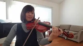 【ザイツ】バイオリン協奏曲第５番第2楽章　練習用ゆっくりお手本　#新しいバイオリン教本3巻 #seitz