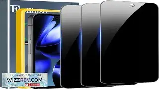 Ferilinso 3 Pack Privacy Screen Protector for Google Pixel 9A Tempered Glass