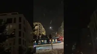 #snowfall #norway #oslo #northernlights #usa #uk #travel #europe #snow ##winter #shortvideo #shorts