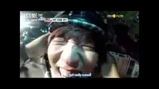 [ENGSUB] B1A4 SANDEUL ABANDONED SCHOOL HELLO BABY CUT