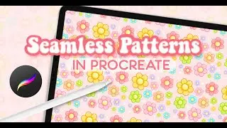 How to Make Seamless Patterns in Procreate | Quick and Easy for Beginners!