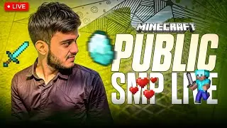 MINECRAFT LIVE PUBLIC SMP 24/7 ONLINE | JAVA / BEDROCK & POCKET EDITION #minecraft #live #shortlive