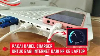 Cara Tethering Internet Dari Hp Ke Laptop Menggunakan Kabel Charger Type C Terbaik