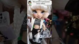 Что делает коллекционер кукол, когда оффлайн? #юмор