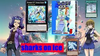 Yu-Gi-Oh! Master Duel PRO, ,Shark Ice Counter DECK,Ice Doll,Number S37: Spider Shark, [25PP]