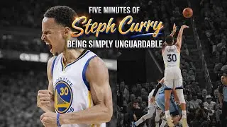 Five minutes of Steph Curry being simply unguardable ￼