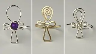 Wire Ankh Ring Jewelry Making Tutorial
