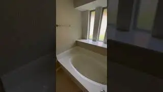 low tub, big windows please 😍 #shorts   #bathroom