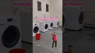 IIT BHU hostels finally got washing machines🥳 #iit #iitbhu #iitbhuvaranasi #jee #iitjee #collegelife