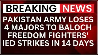 BLA Kills 4 Senior Officers in Balochistan; Magnetic Bombs, IEDs Used in Ambush | NewsX