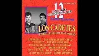 Los cadetes  de Homero guerrero y Adan moreno el dia de tu boda
