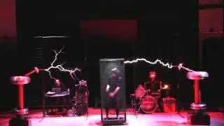 ArcAttack Playing Singing Tesla Coils At Otronicon